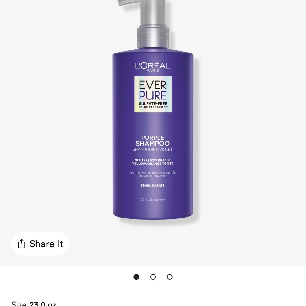 L'Oreal EverPure Sulfate-Free Purple Shampoo